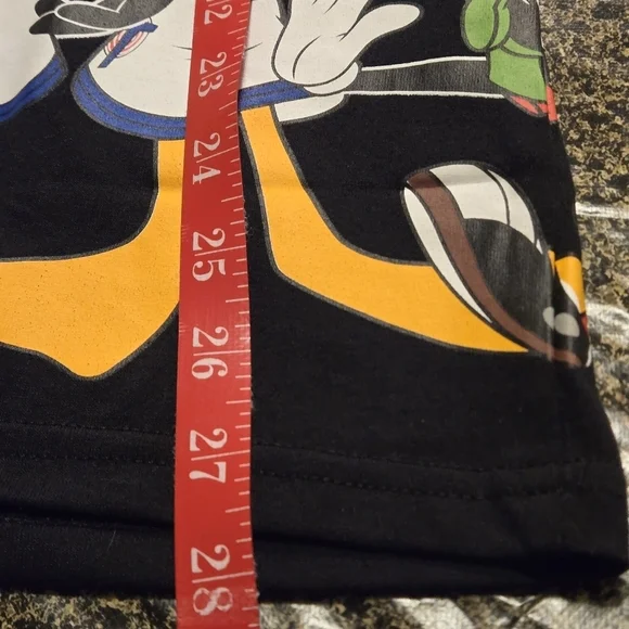 Looney Tunes Space Jam by FREEZE Black Short Sleeved T-Shirt Unisex Size Large - Picture 8 of 8